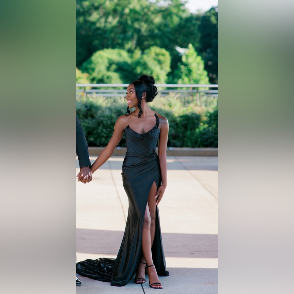 Albina Dyla Long Black Dress